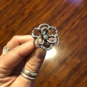 Silpada flower ring